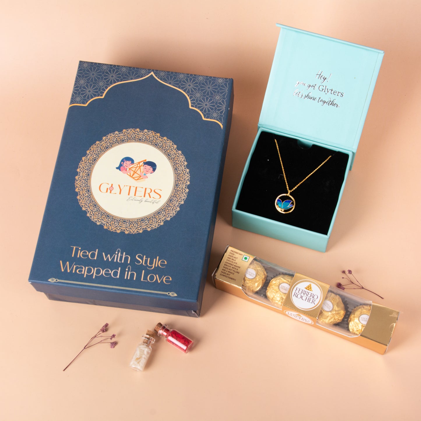 Butterfly Rakhi Gift box