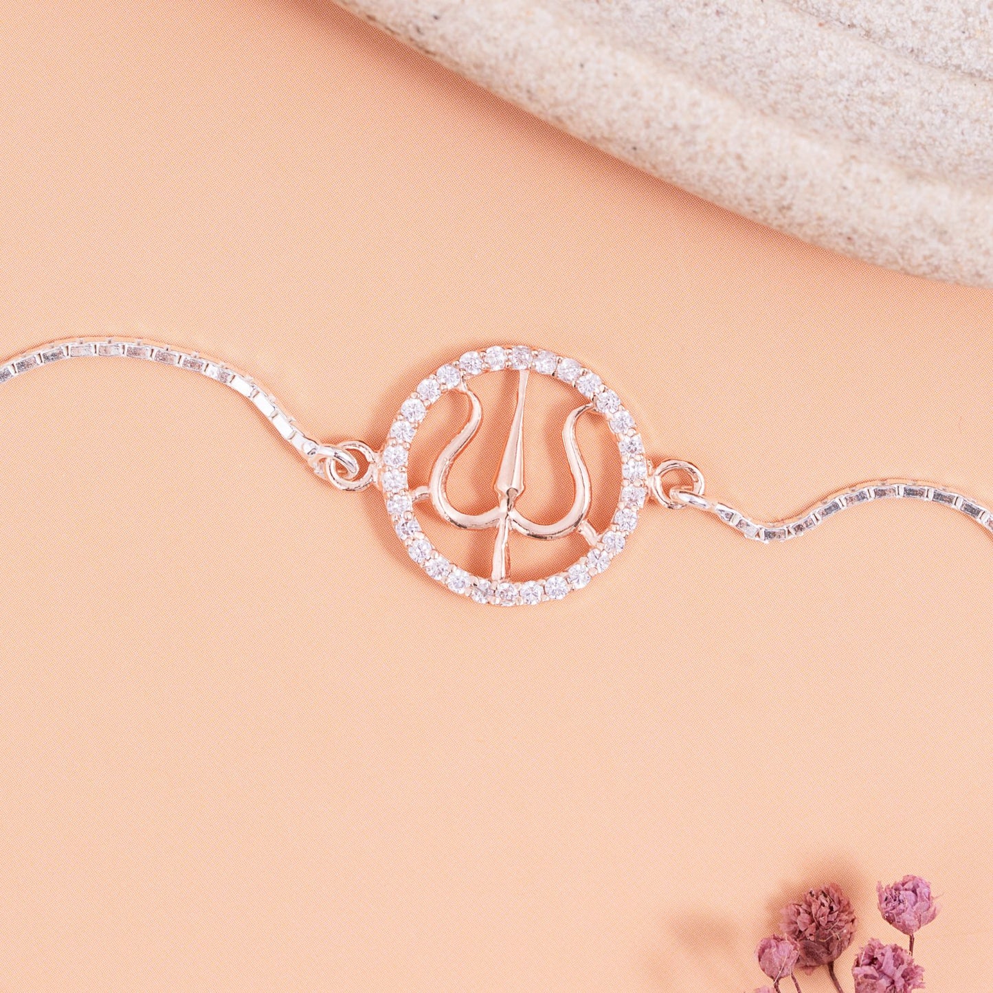 Trishul Shield Bracelet Rakhi
