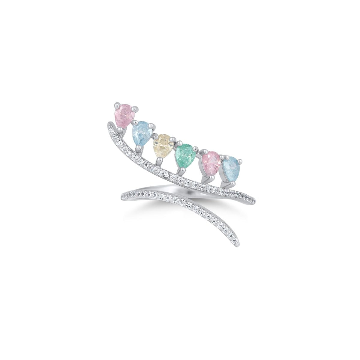Iridescent Melody Ring