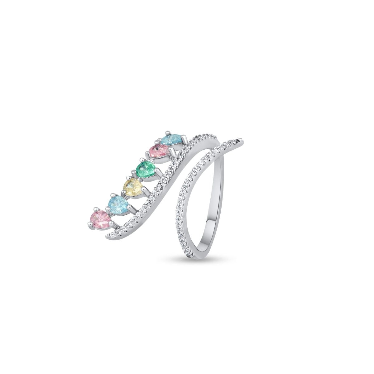 Iridescent Melody Ring