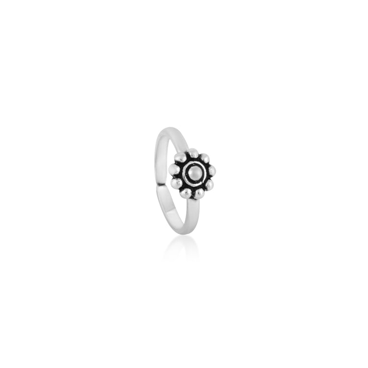 Vayu Silver Toe Ring