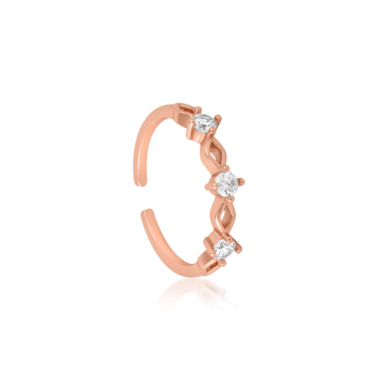 Aurora Silver Toe Ring