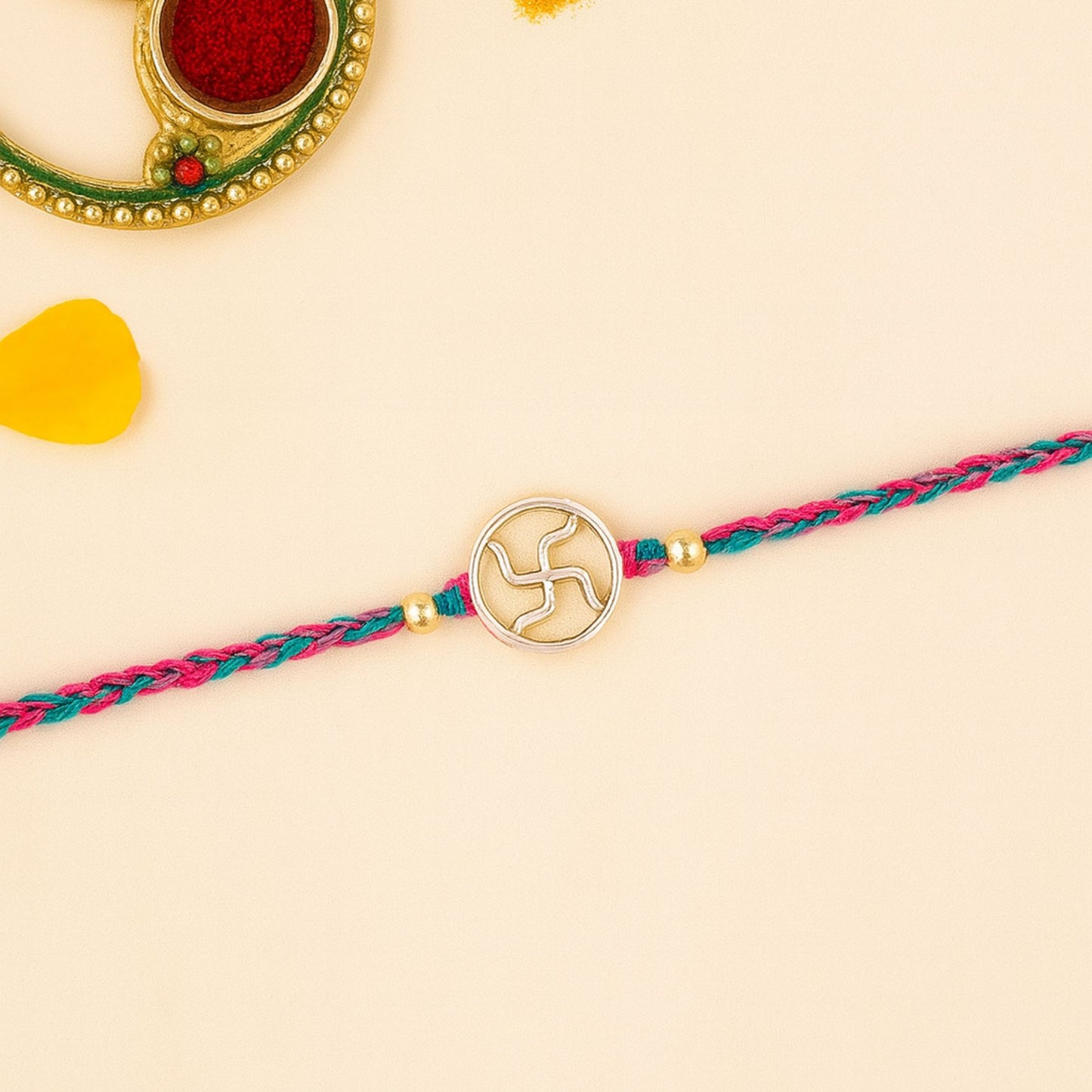 Swastik Blessings Rakhi
