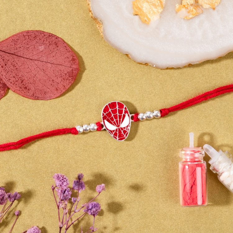 Spidey Silver Rakhi