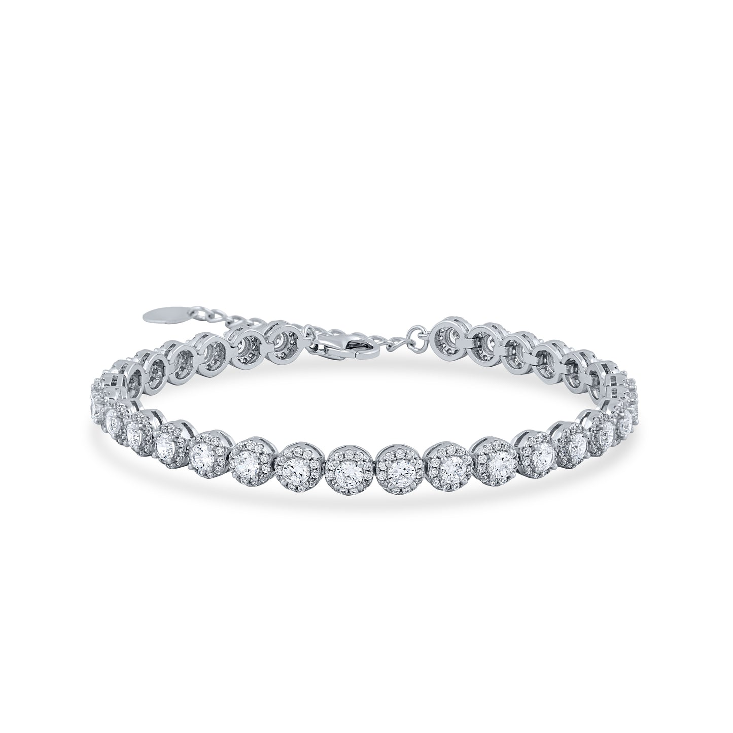 Lustrous Halo Bracelet