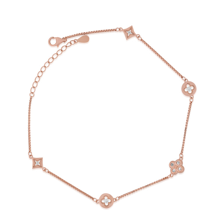 Rose Golden Hour Anklet