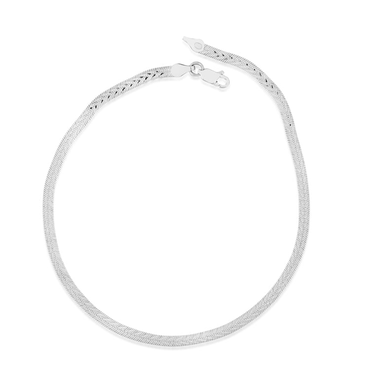 Silver Ethereal Anklet