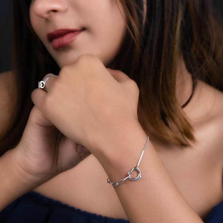 Loveletter Silver Bracelet