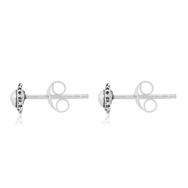 Tuscan Sunset Silver Earrings