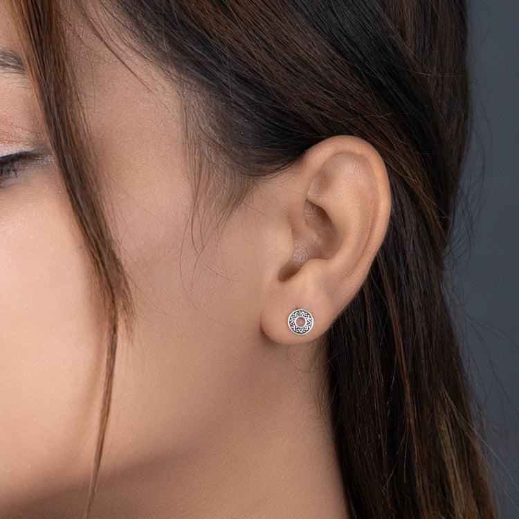 Maya Silver Earrings