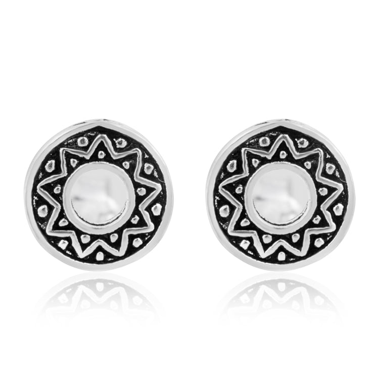 Maya Silver Earrings