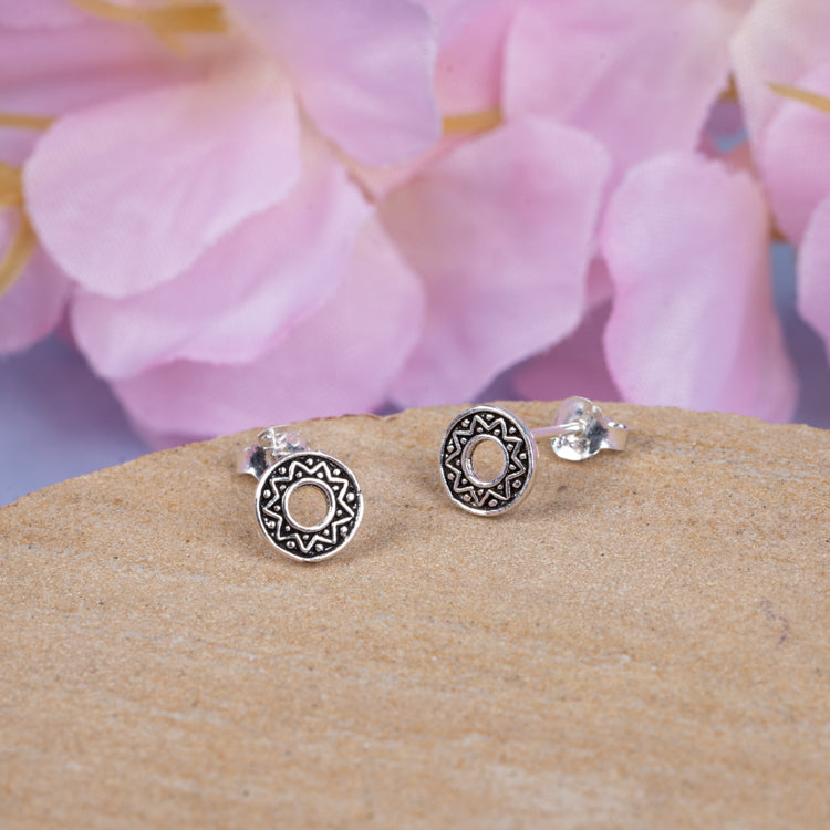 Maya Silver Earrings