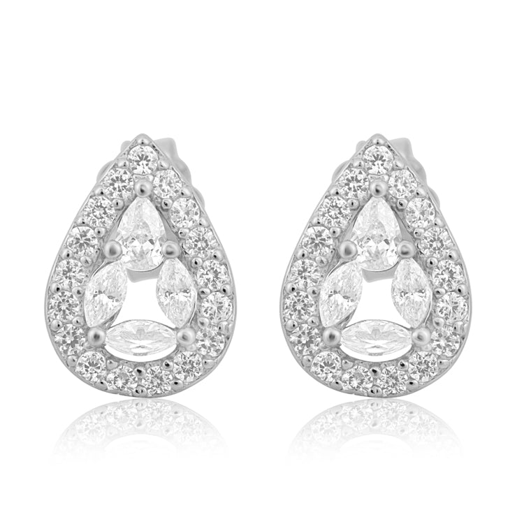 Moontide Silver Earrings