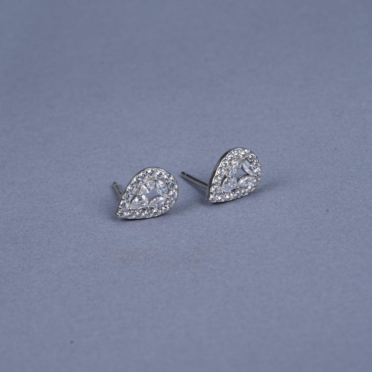 Moontide Silver Earrings