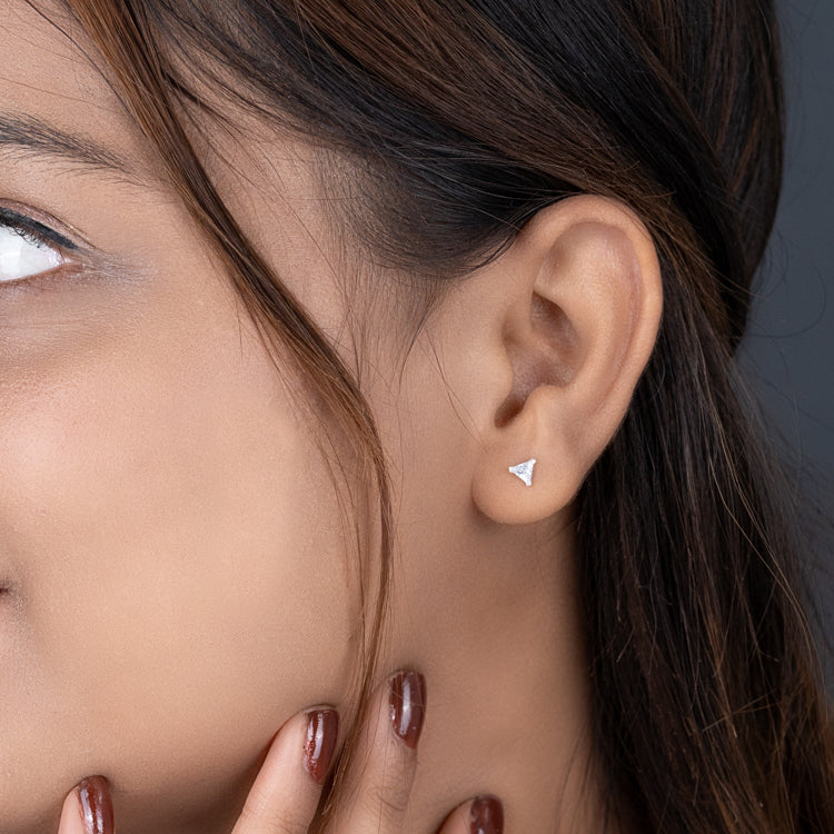 Silver Moana Earrings