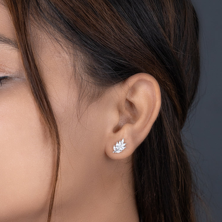 Autumn Amore Silver Earrings