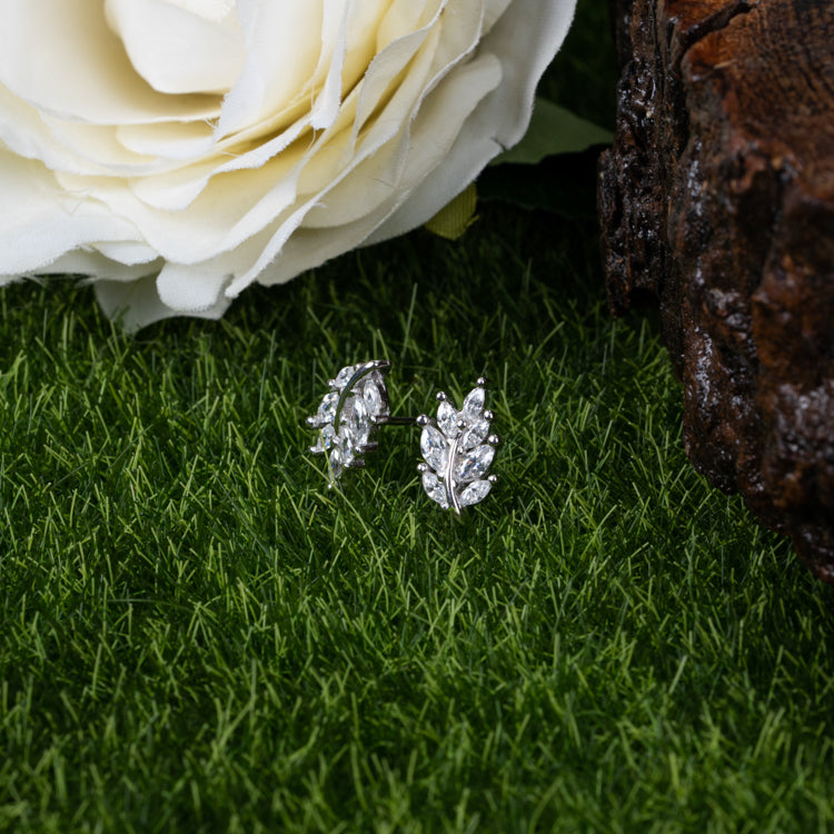 Autumn Amore Silver Earrings