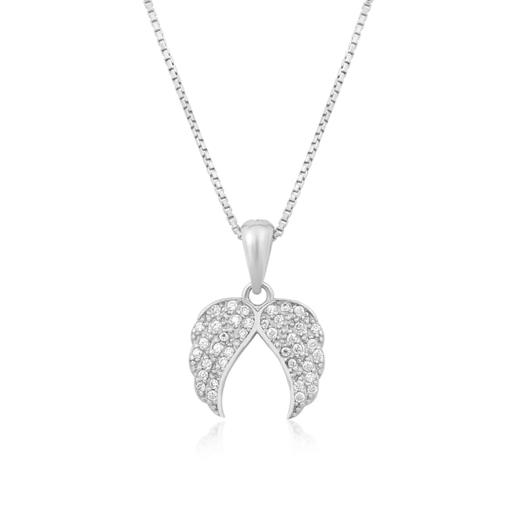 Silver Anglea Necklace