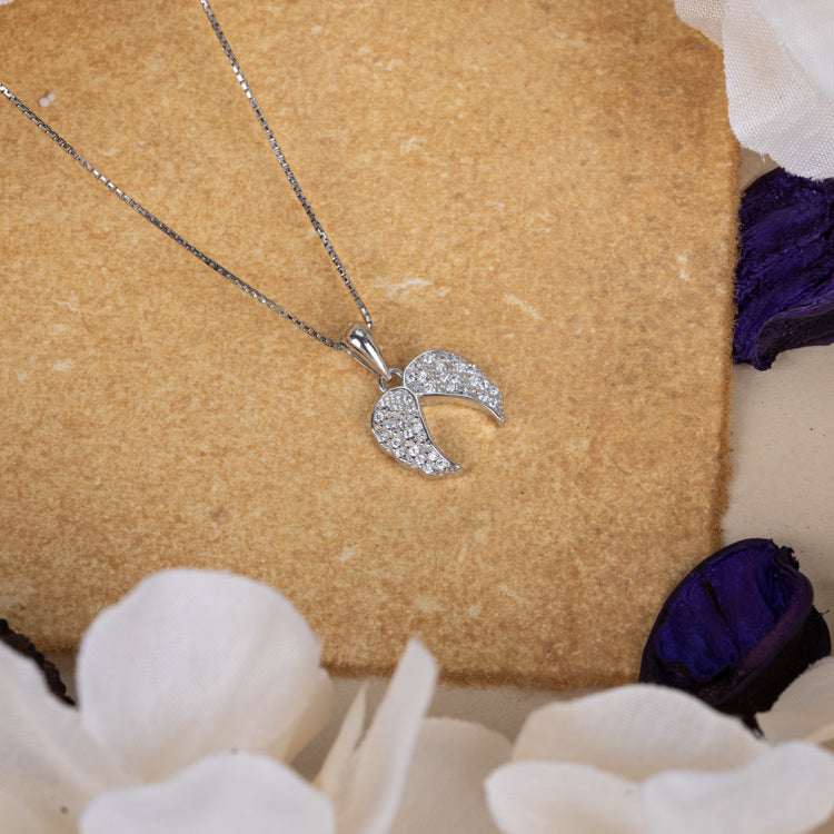 Silver Anglea Necklace