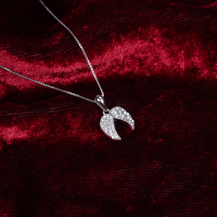 Silver Anglea Necklace