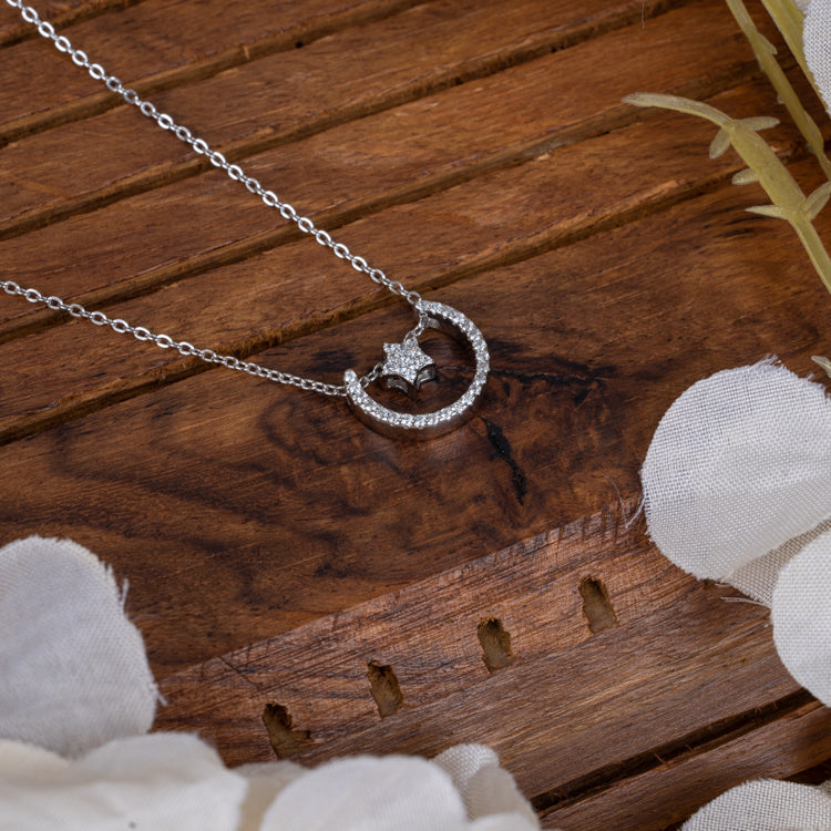 Blue moon Necklace