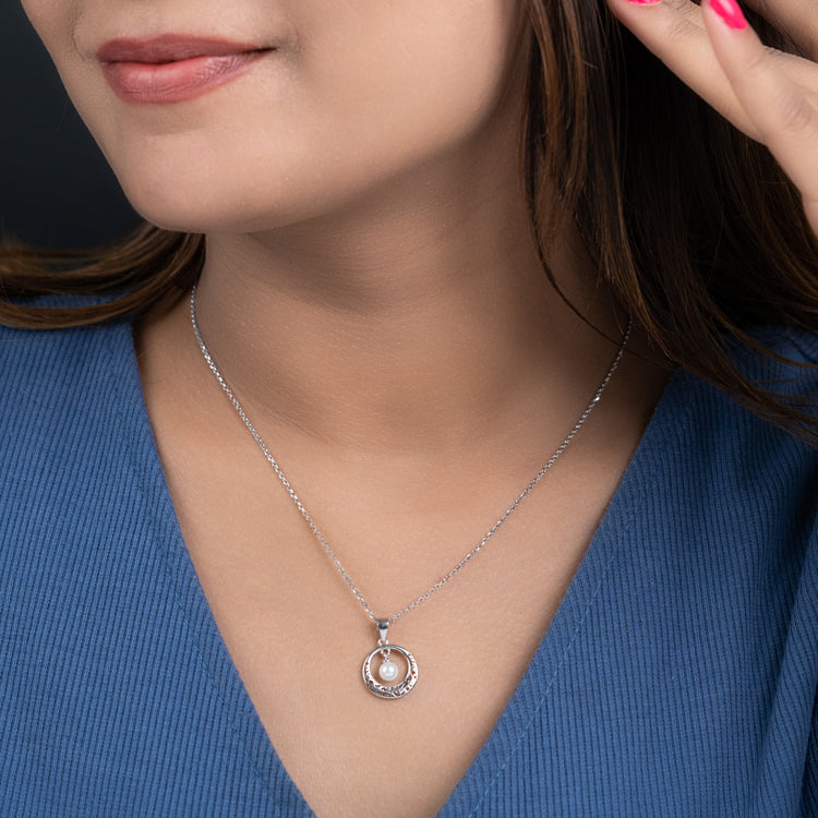 Silver Hope Necklace