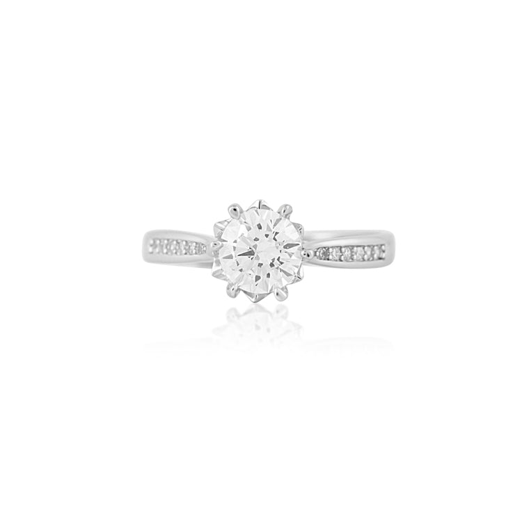Silver Margret ring