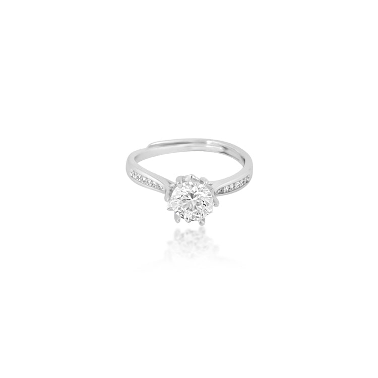 Silver Margret ring