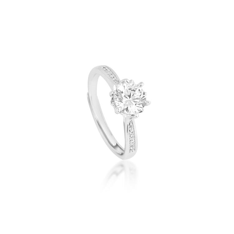 Silver Margret ring