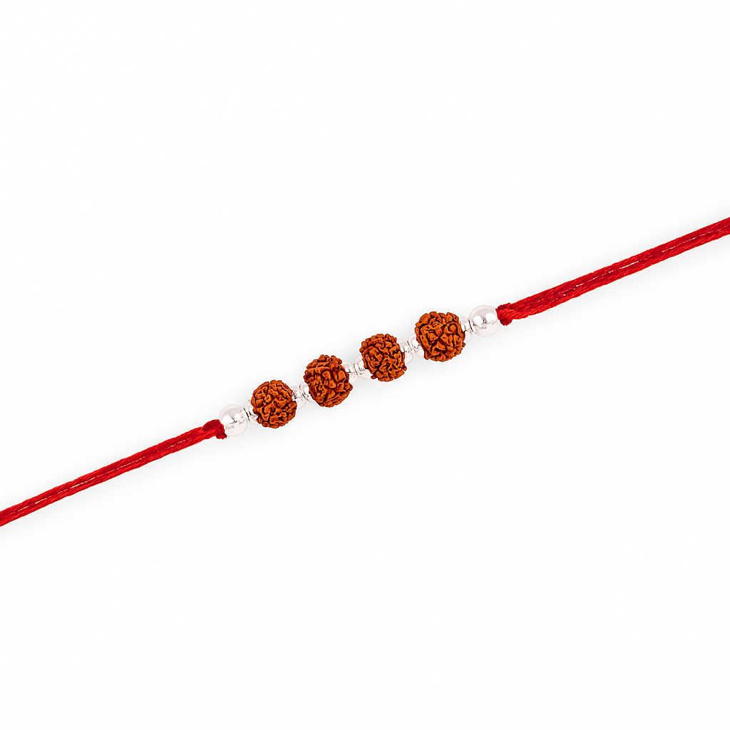 Panch Rudraksha Rakhi