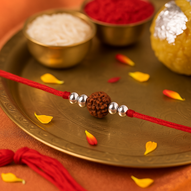 Eka Rudraksha Rakhi