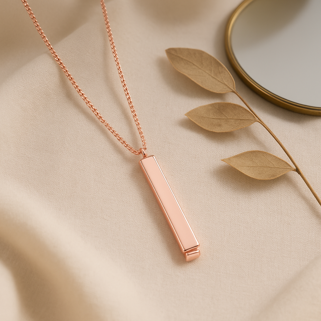 Bar of You Pendant Necklace