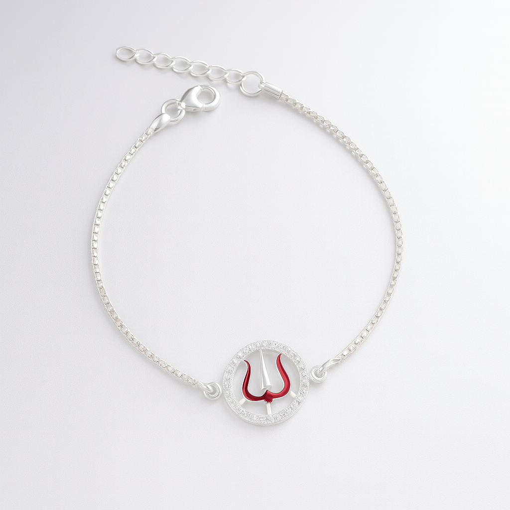Trishul Glow Rakhi