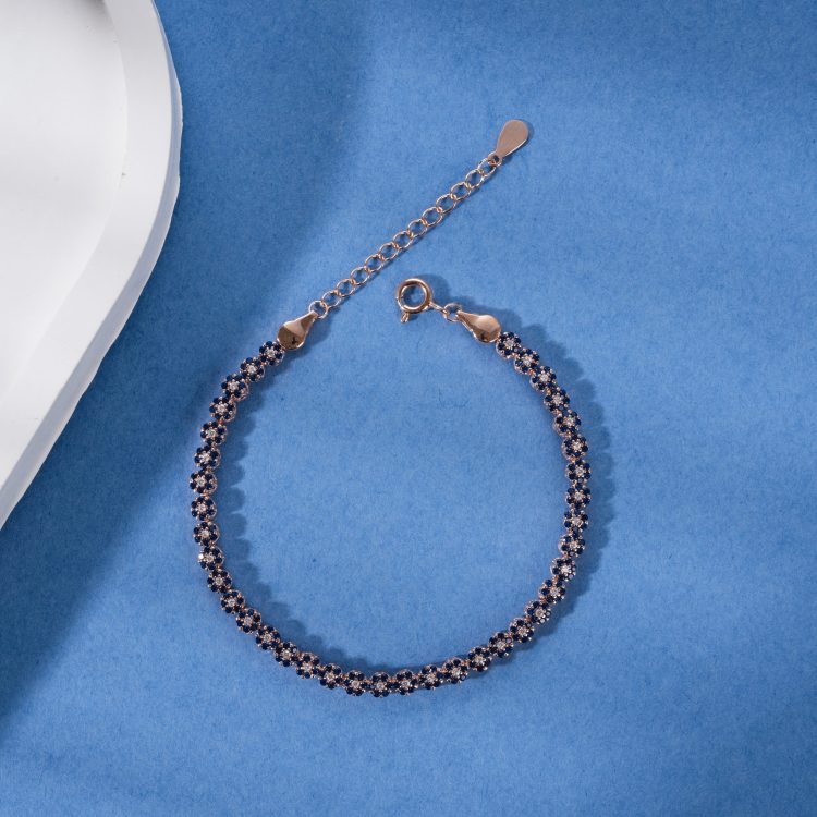 Blue Orchid Bracelet