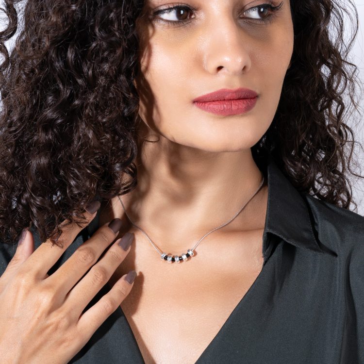 Monochrome Melody Necklace