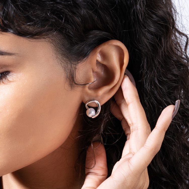 Pearl Caress Earrings