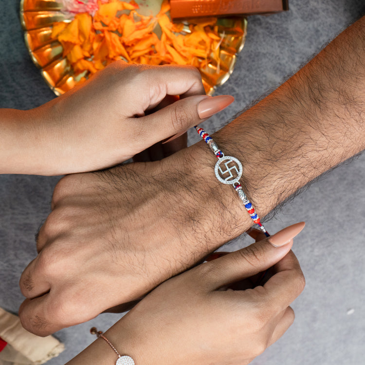 Divine Swastik Rakhi