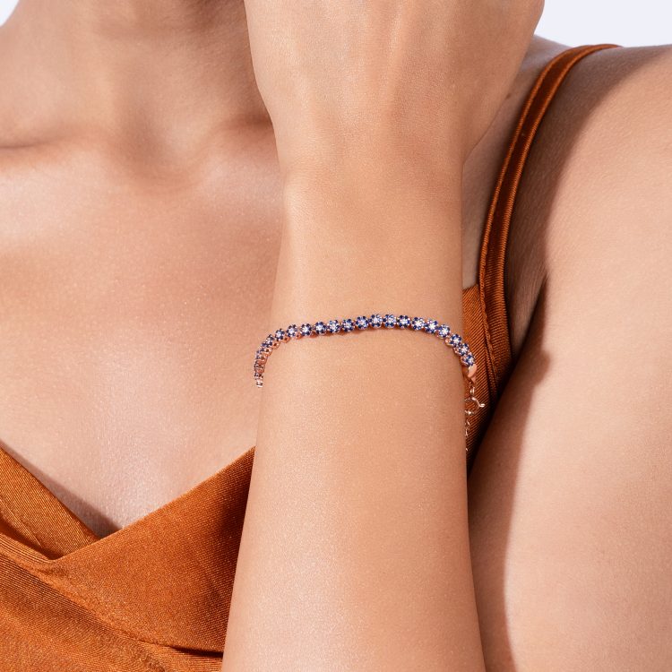 Blue Orchid Bracelet
