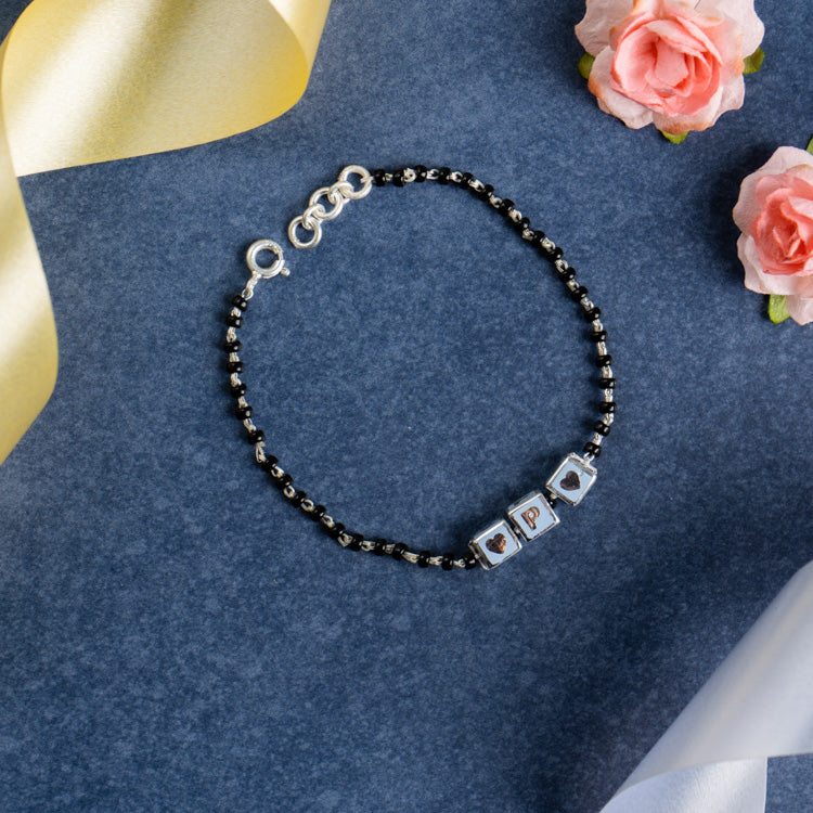Love Initial Bracelet