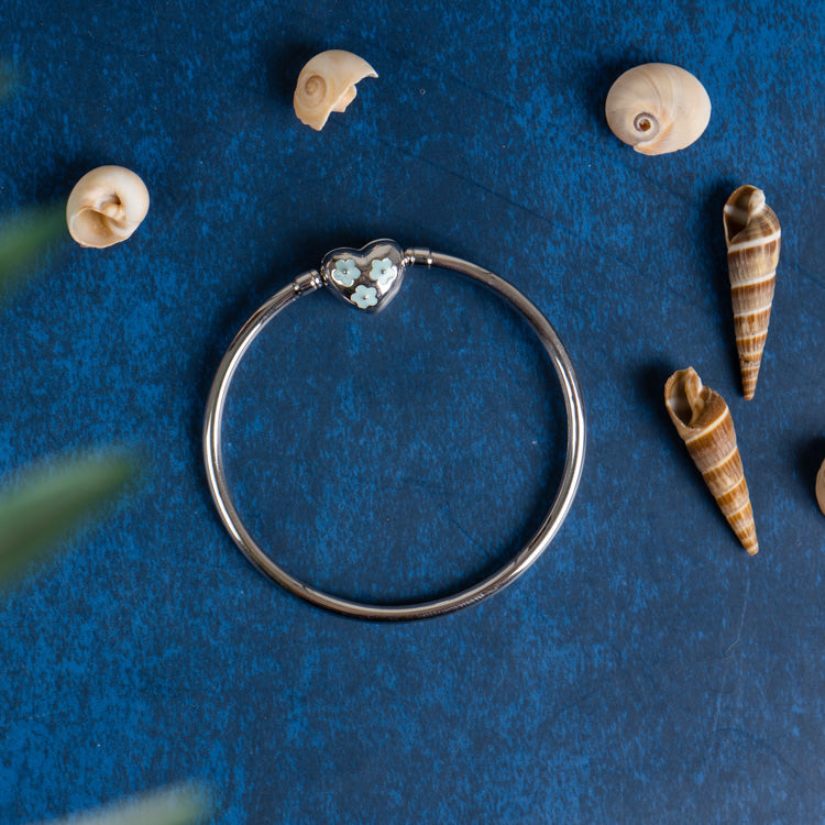 Sterling Silver Seashells Bracelet