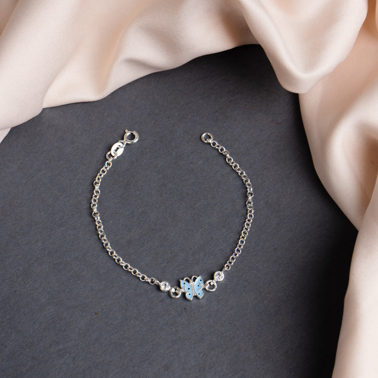 Blue Butterfly Bracelet