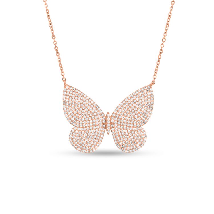 Dazzling Butterfly Necklace