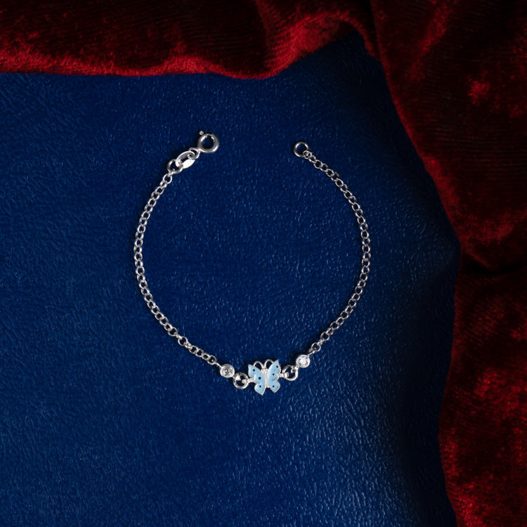 Blue Butterfly Bracelet
