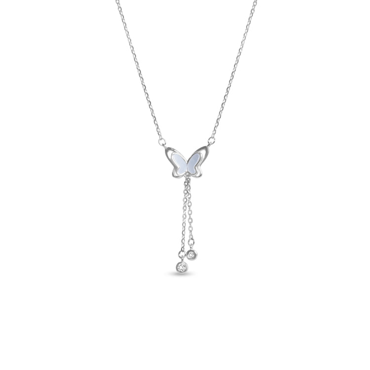TwinLustré Butterfly Pendant