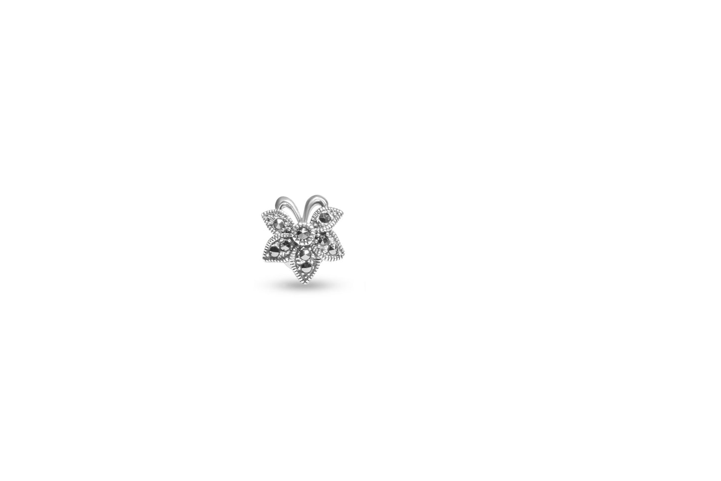 Fly Away Silver Earrings