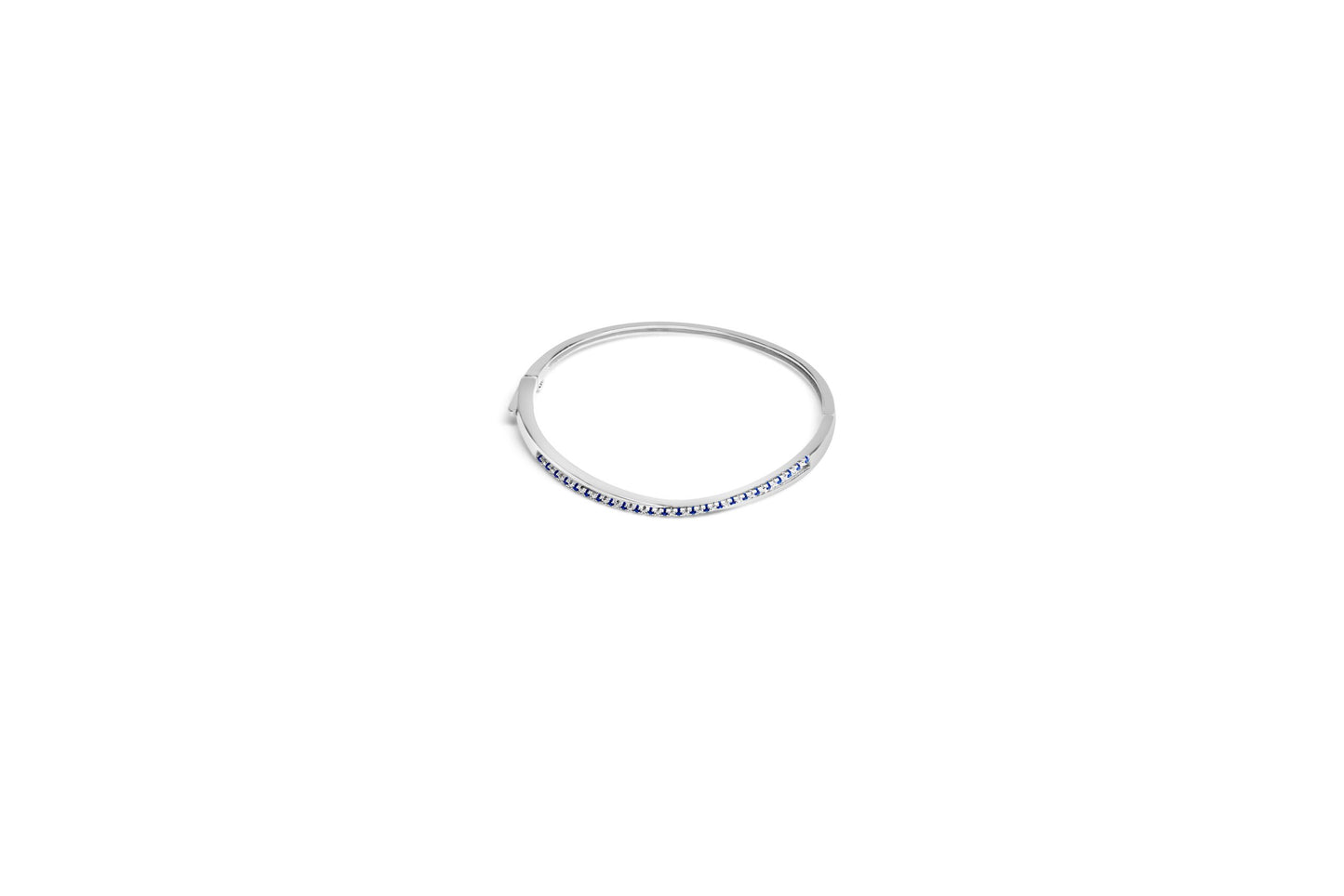 Midnight Blues Silver Bracelet