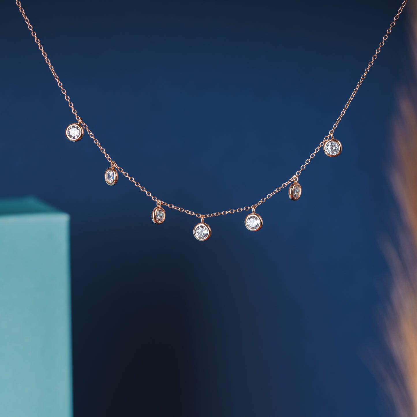 Delicate Floral Pendant Necklace