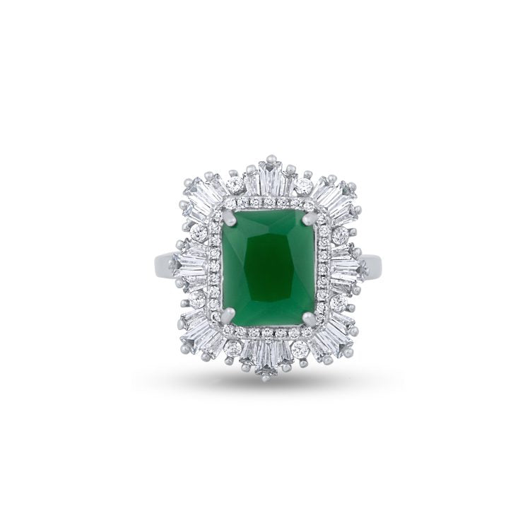 Green Monarch Ring