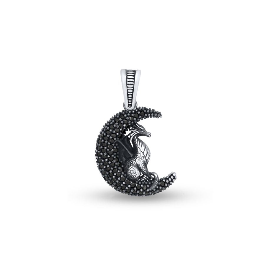 Nightshade Dragon Pendant
