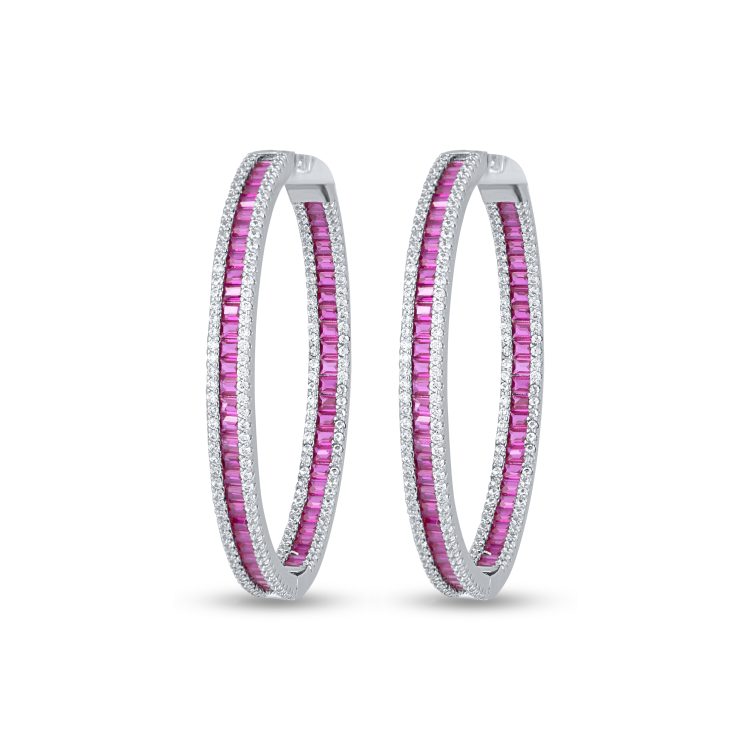 Twilight Pink Hoops